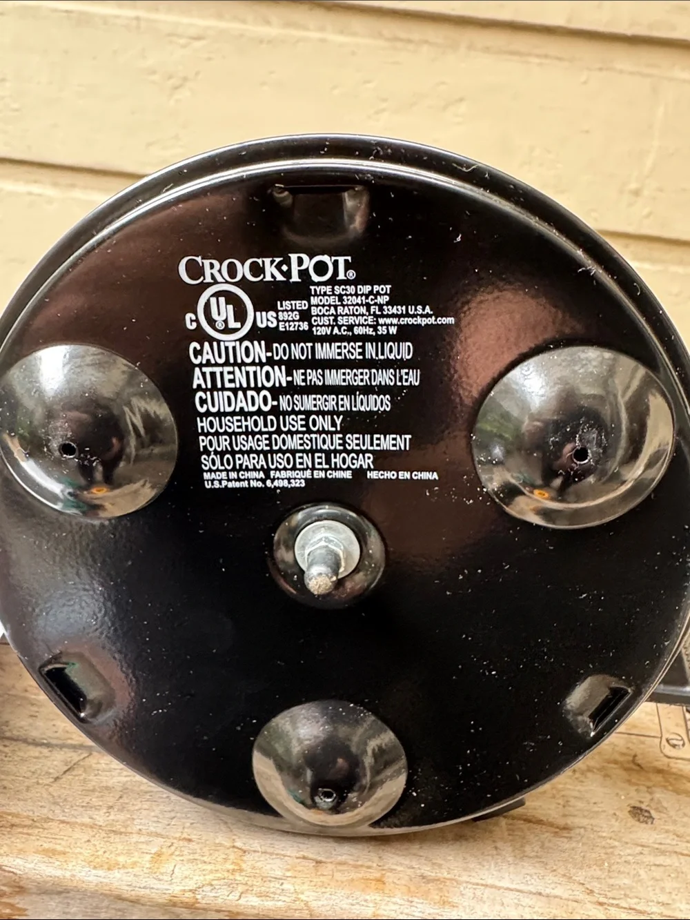 Crock-Pot Little Dipper Mini Cooker in Stainless Steel and Black